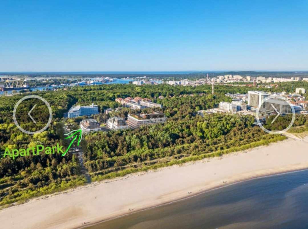 Albus 112 Apartpark Świnoujście Buitenkant foto